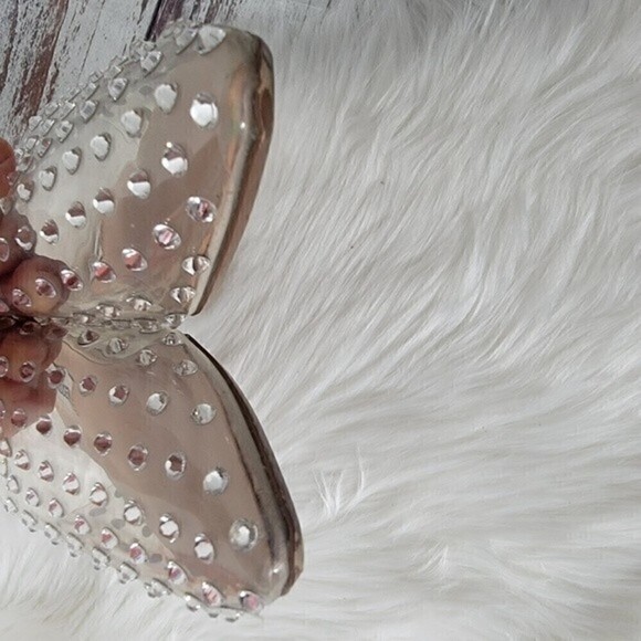 Steve Madden Tanna Womens  Crystal Clear  Sandals Size 6.5 Princess - Picture 5 of 9